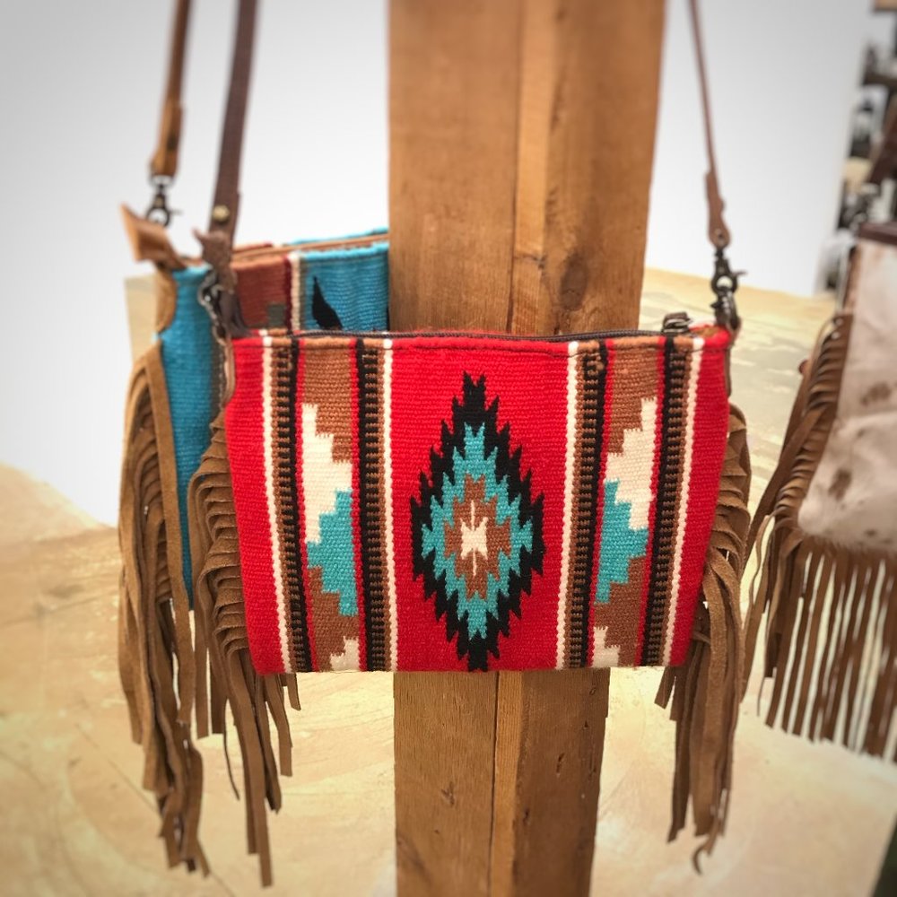 Saddle Blanket Crossbody Purse